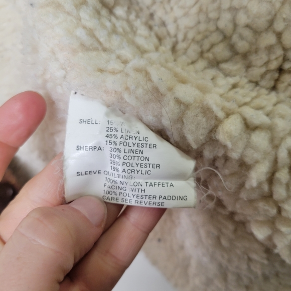 Black Stallion plaid Sherpa lined insulted jacket - Picture 4 of 4